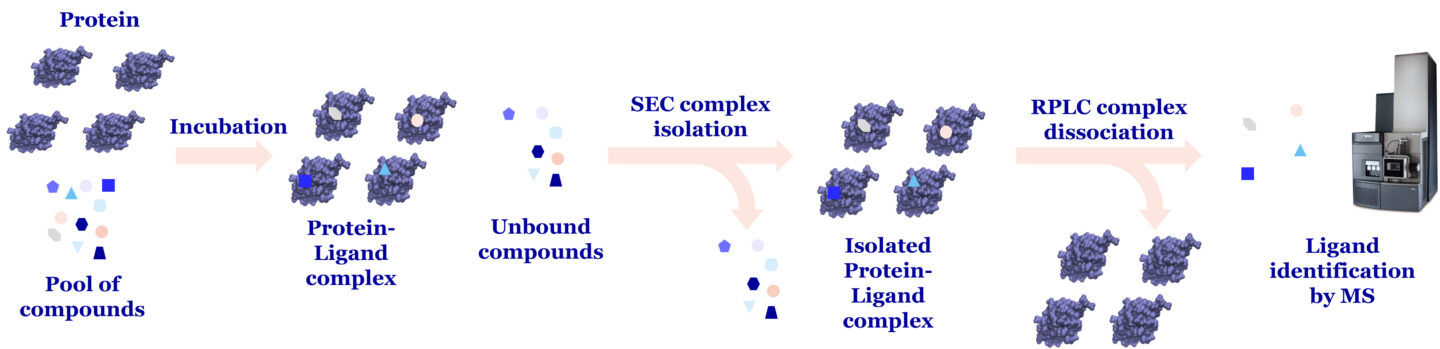 Affinity selection mass spectrometry
